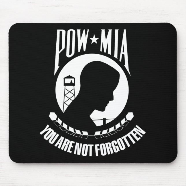 POW*MIA Flagga Musmatta (Framsidan)