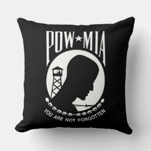 POW MIA-flagga: Saknade soldater från Vietnamkrige Kudde