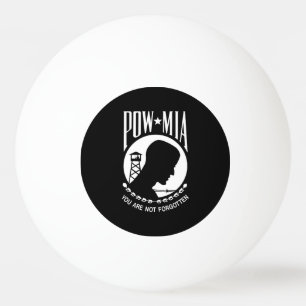 POW MIA-flagga: Saknade soldater från Vietnamkrige Pingisboll