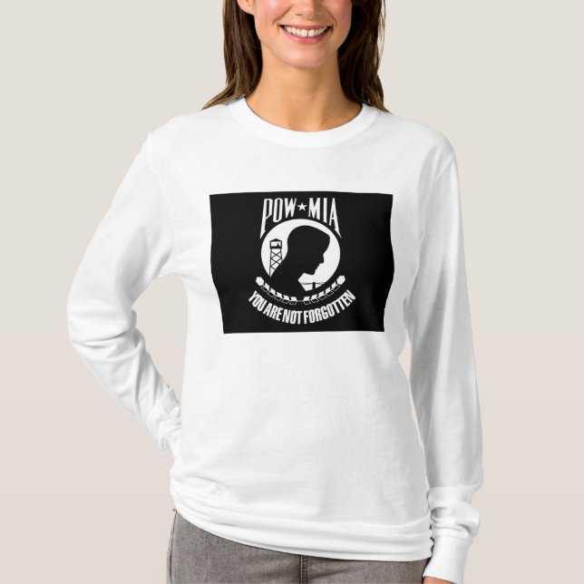 POW-MIA flagga T-shirt (Framsida)