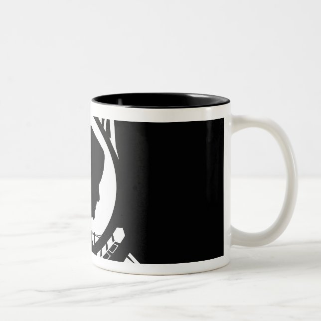 POW-MIA flagga Två-Tonad Mugg (Höger)
