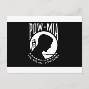POW+MIA-flagga Vykort