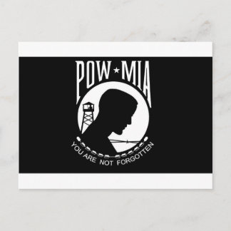 POW+MIA-flagga Vykort