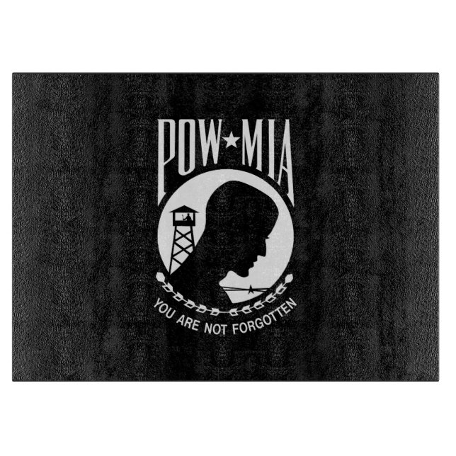 POW MIA-flaggan: Saknade soldater från Vietnamkrig (Framsidan)