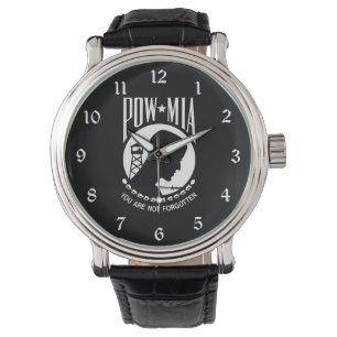 POW MIA-flaggan: Saknade soldater från Vietnamkrig Armbandsur