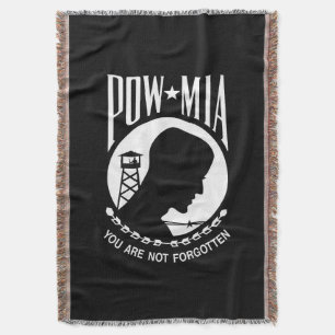 POW MIA-flaggan: Saknade soldater från Vietnamkrig Filt