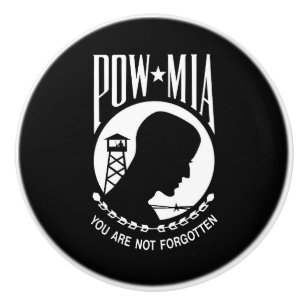 POW MIA-flaggan: Saknade soldater från Vietnamkrig Knopp