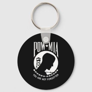 POW MIA-flaggan: Saknade soldater från Vietnamkrig Nyckelring