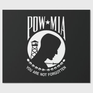 POW MIA-flaggan: Saknade soldater från Vietnamkrig Presentpapper
