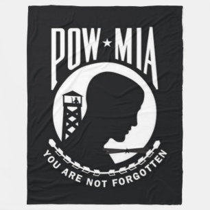 POW/MIA FLEECEFILT