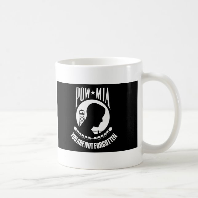 POW MIA-kaffemugg Kaffemugg (Höger)