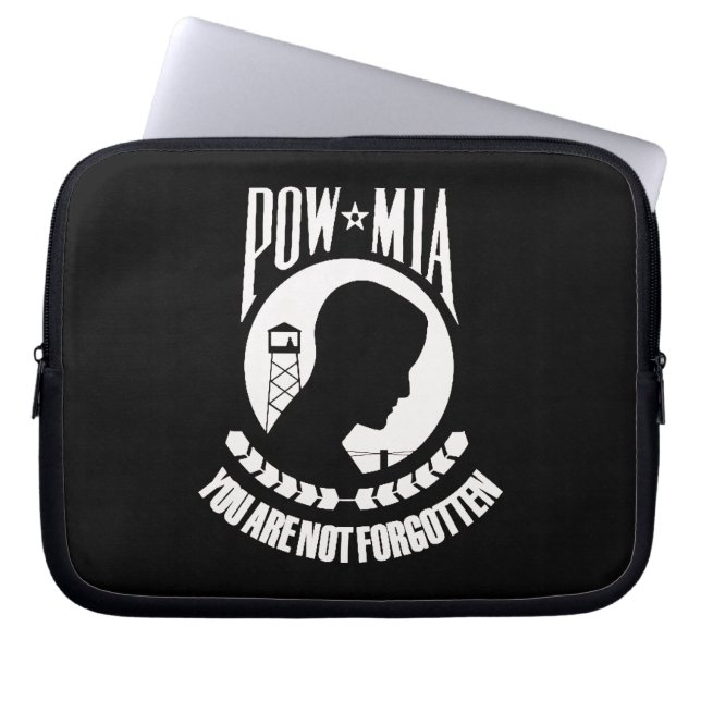 POW MIA Laptop sleeve" Sleeve (Framsidan)