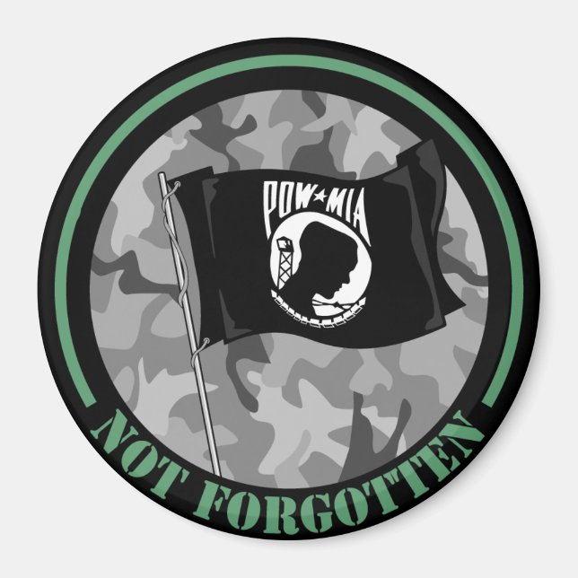POW/MIA Magnet (Framsidan)