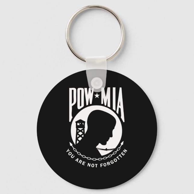 POW MIA-nyckelkedja Nyckelring (Framsida)