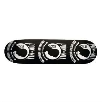 POW MIA OLD SCHOOL SKATEBOARD BRÄDA 18 CM