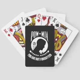 POW - MIA-spelkort Casinokort