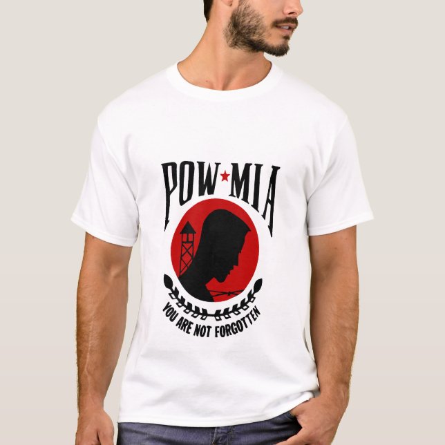 POW MIA T-Shirt (Framsida)