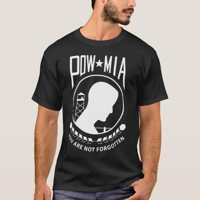 POW-MIA TEE SHIRT (Framsida)