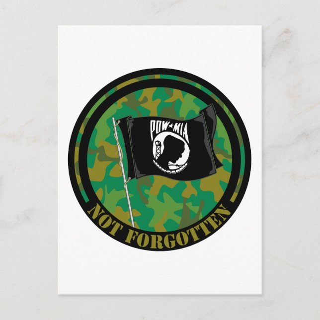 POW MIA VYKORT (Framsida)