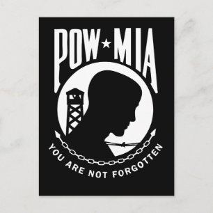 POW MIA-vykort Vykort