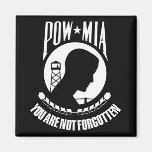 POW--MIAflagga Magnet