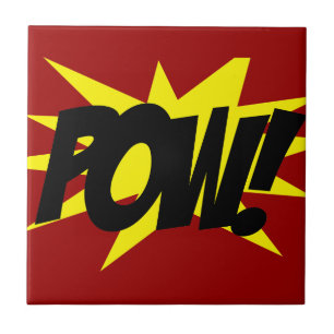 POW! .png Kakelplatta