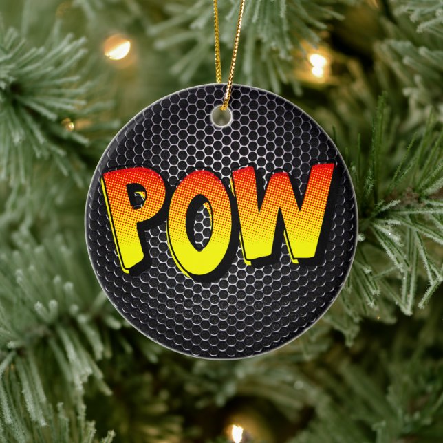 POW Retro Vibes Julgransprydnad Keramik (Träd)