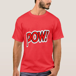 POW! Screwball Grafik Röd T Shirt