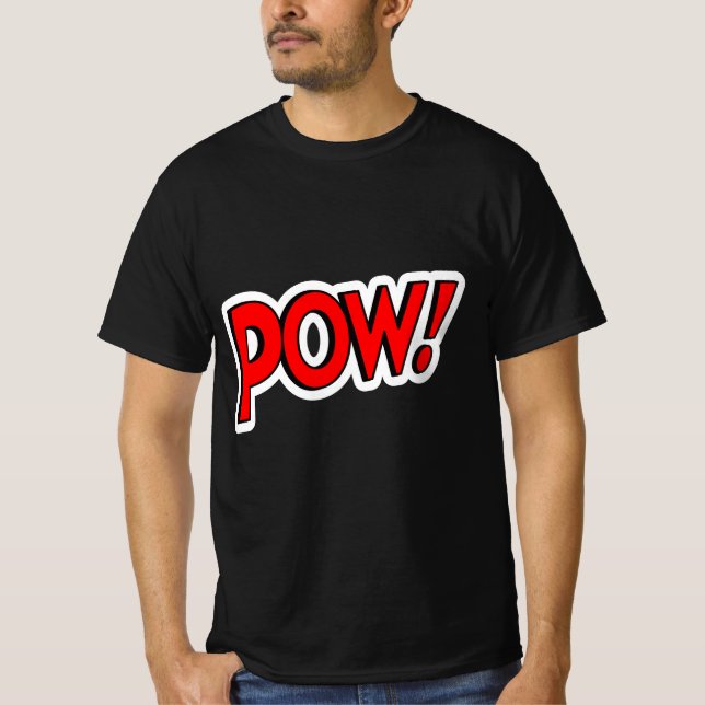 POW! Screwball-grafik T Shirt (Framsida)