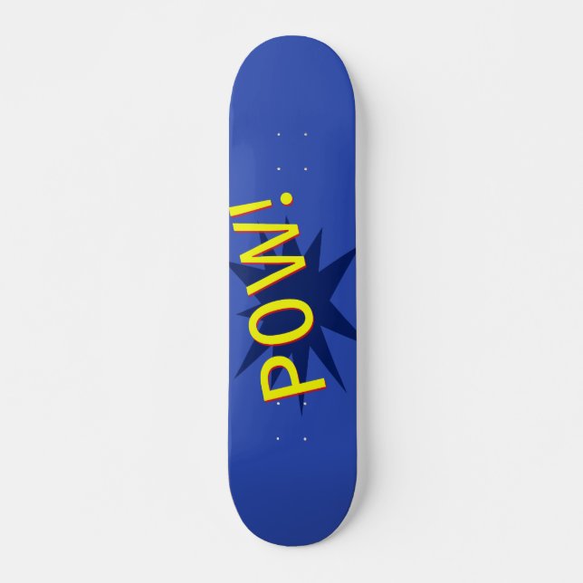 Pow Skateboard Bräda 20,5 Cm (Framsida)