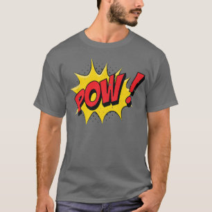 POW Tecknad Bok Tecknad Funny Pop Art. 860 T Shirt