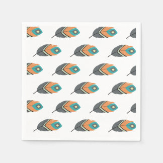 POW WOW TRIBAL PARTY NAPKINS PAPPERSSERVETT