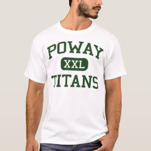 Poway - jättar - högstadium - Poway Kalifornien T Shirt
