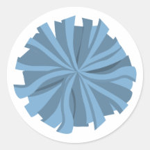 Powder Blue CheerLedare Pom Pom Pom