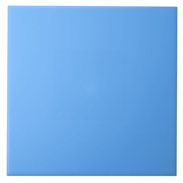 Powder Blue, Soft Azure | #61B0FF Kakelplatta (Framsidan)
