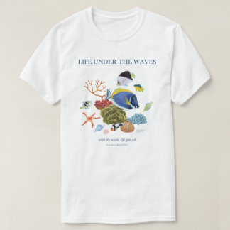 Powder Blue Surgeonfish and More | Ocean Life T Shirt