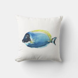Powder Blue Tang Fish Postcard Kudde