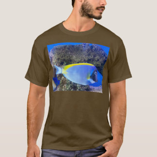 Powder Blue Tang Fish T Shirt