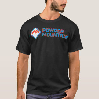 Powder Mountain Ski Resort Fläkt T Shirt