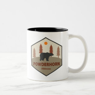 Powderhorn Wilderness Colorado Björn Två-Tonad Mugg