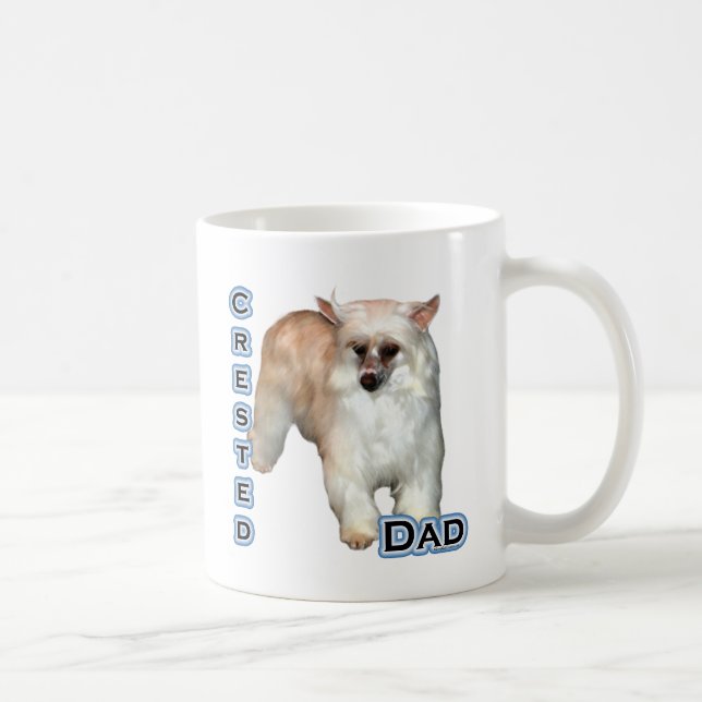Powderpuff Crested Pappa 4 Kaffemugg (Höger)
