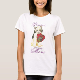 Powderpuff Heart Mamma T-shirt