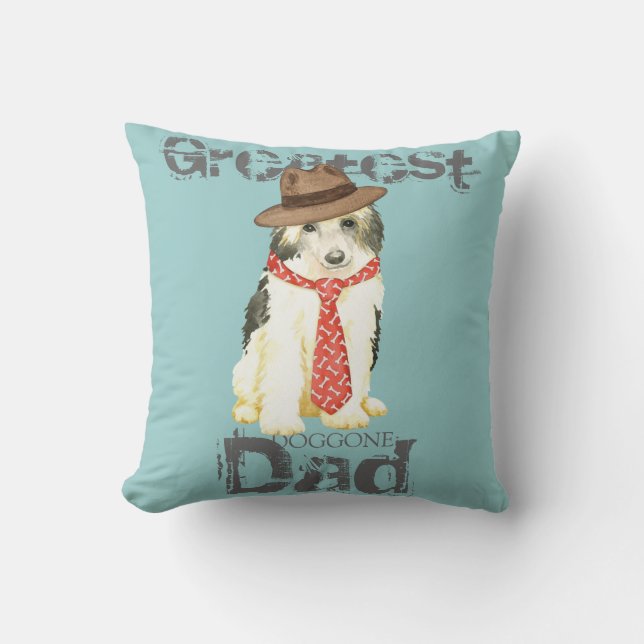 Powderpuff Pappa Kudde (Framsida)