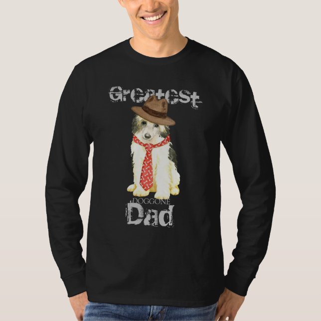 Powderpuff Pappa Tee Shirt (Framsida)