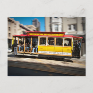 Powell Street Cable Car Vykort