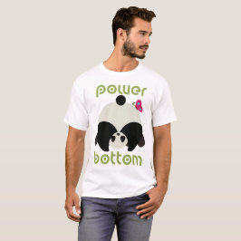 power bottom t shirt