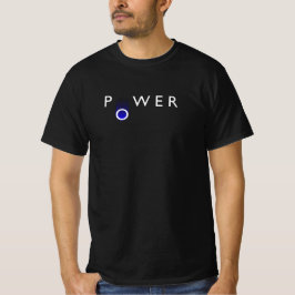 Power Button T-Shirt | Minimalistisk Gamer & Tech