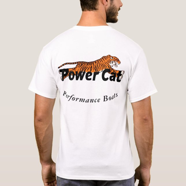 Power Cat T-Shirt (Baksida)