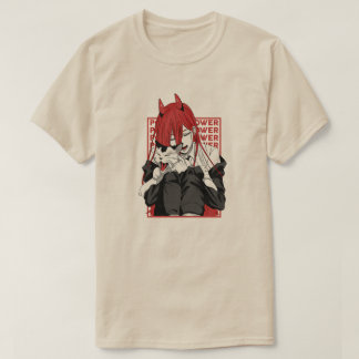Power Chainsaw Man Devil Girl Art T Shirt