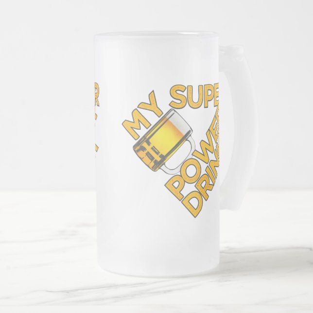 Power Drink mugg - välj stil & färg (Framsida höger)